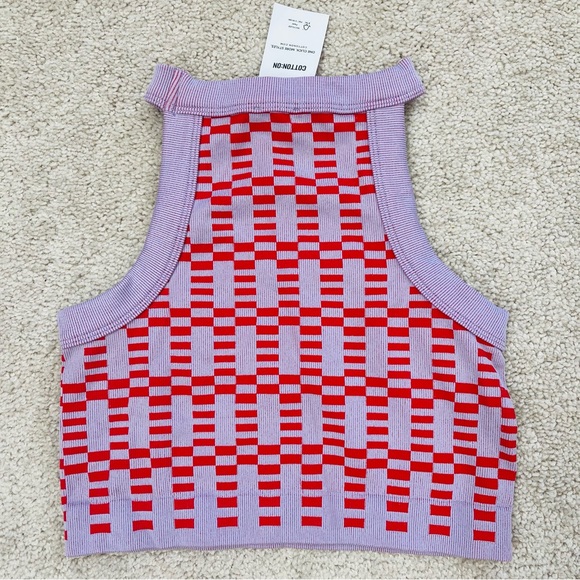 Seamless Gerri High Crew Racer Tank NWT - Picture 2 of 3